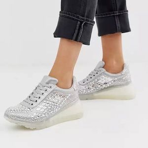 Steve Madden Rhinestone Sneakers